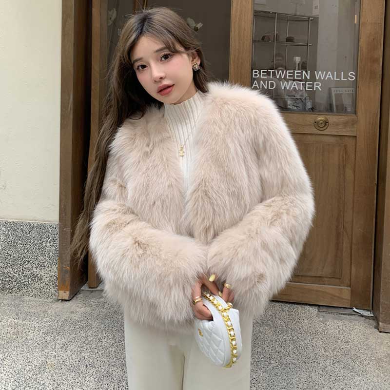 ロングシャギーショートコート(4colors)