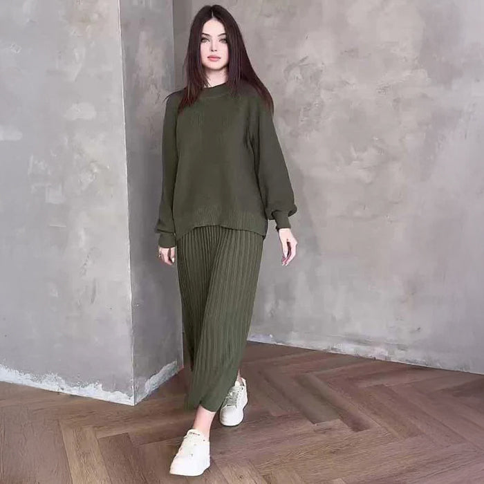 リラックスニットセットアップ(7colors)