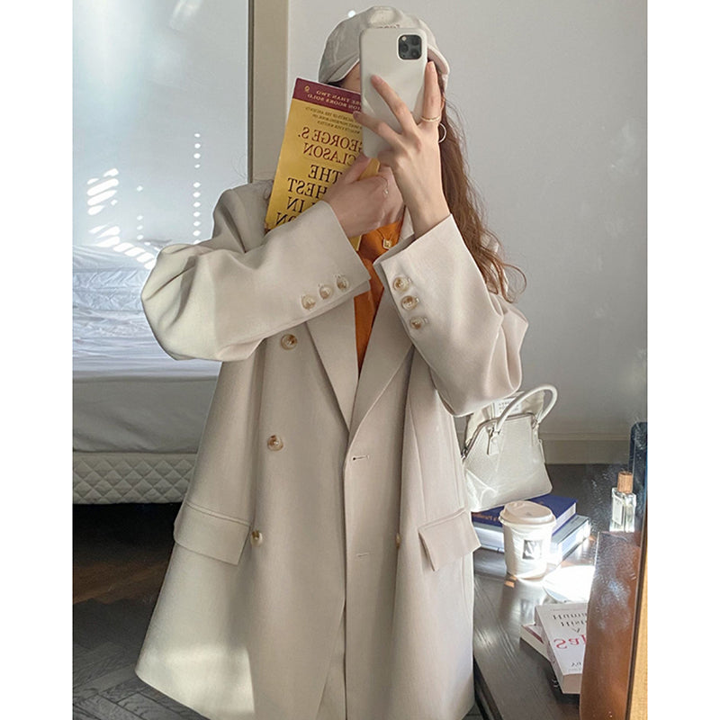 ダブルボタンテーラードジャケット