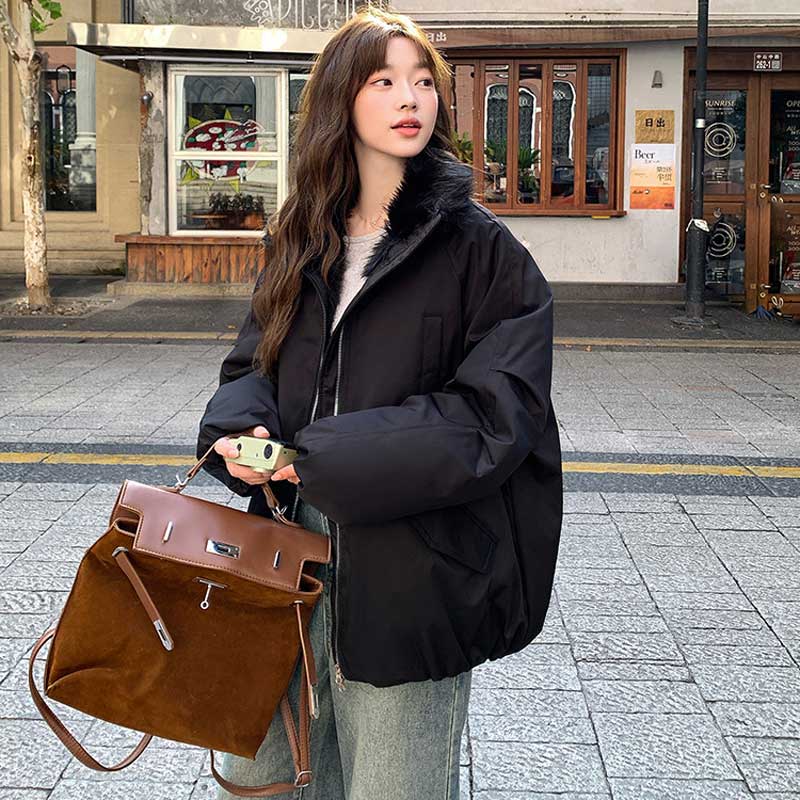 ファー裏パディングブルゾン(3colors)