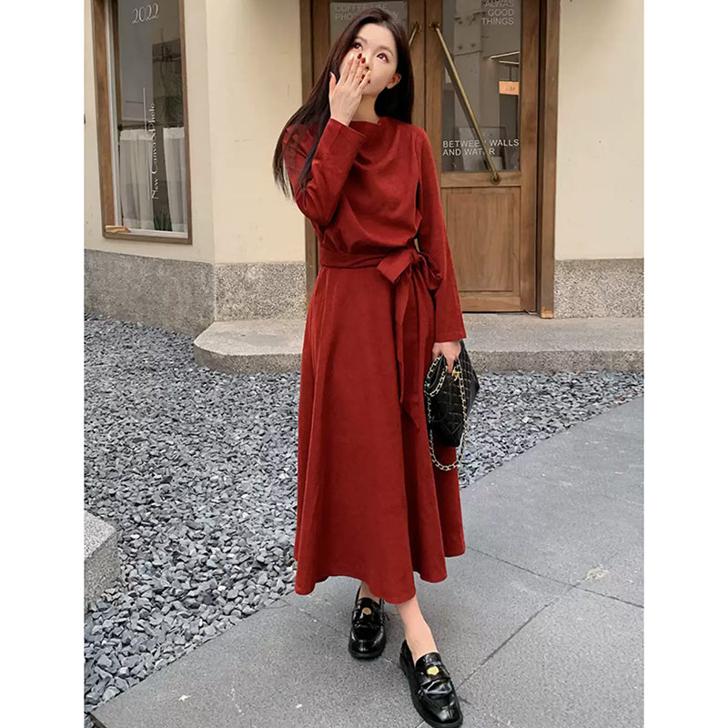 エレガントロングワンピース