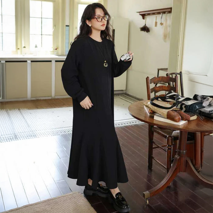 ブラックマーメイドラインワンピース