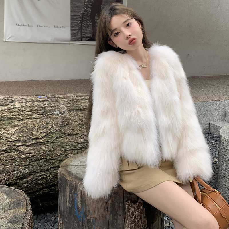 ロングシャギーショートコート(4colors)