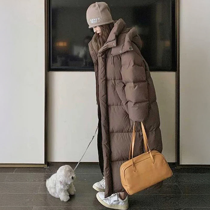 コクーンロングダウンコート(2colors)