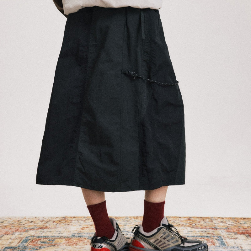 アシンメトリーワークスカート(2colors)
