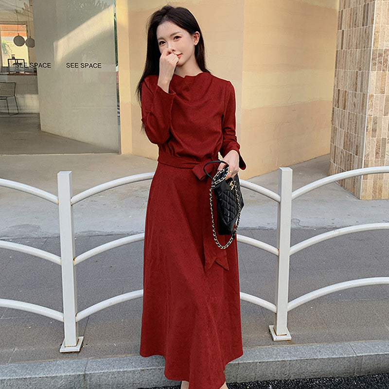 エレガントロングワンピース