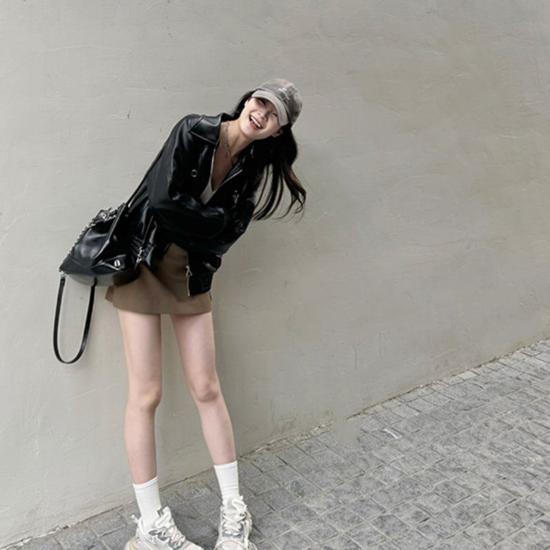 ブラックレザージャケット