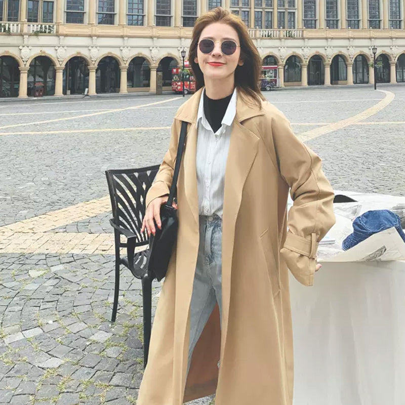 ロングトレンチコート2colors