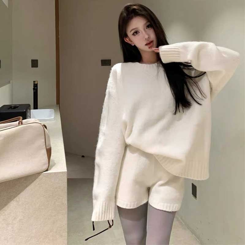 ゆるニットセットアップ(3colors)