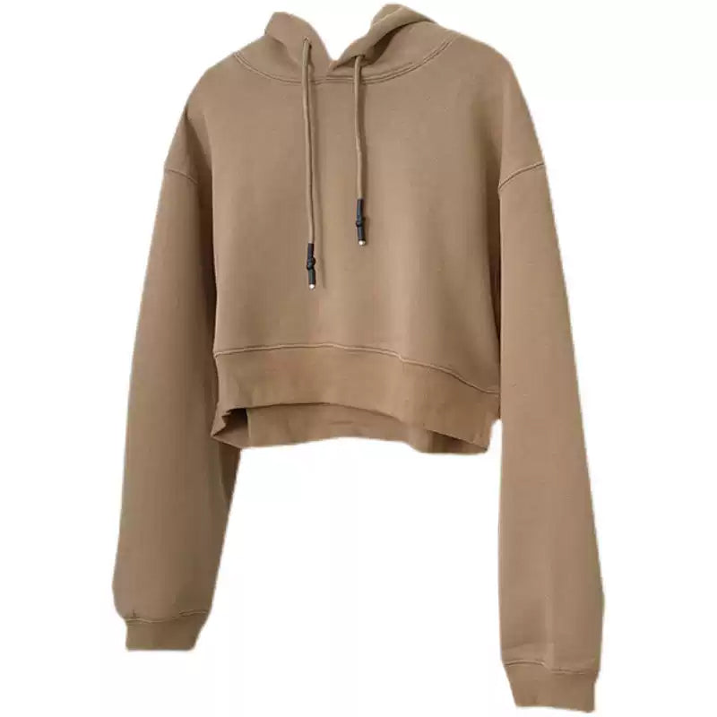 クロップドフーディー