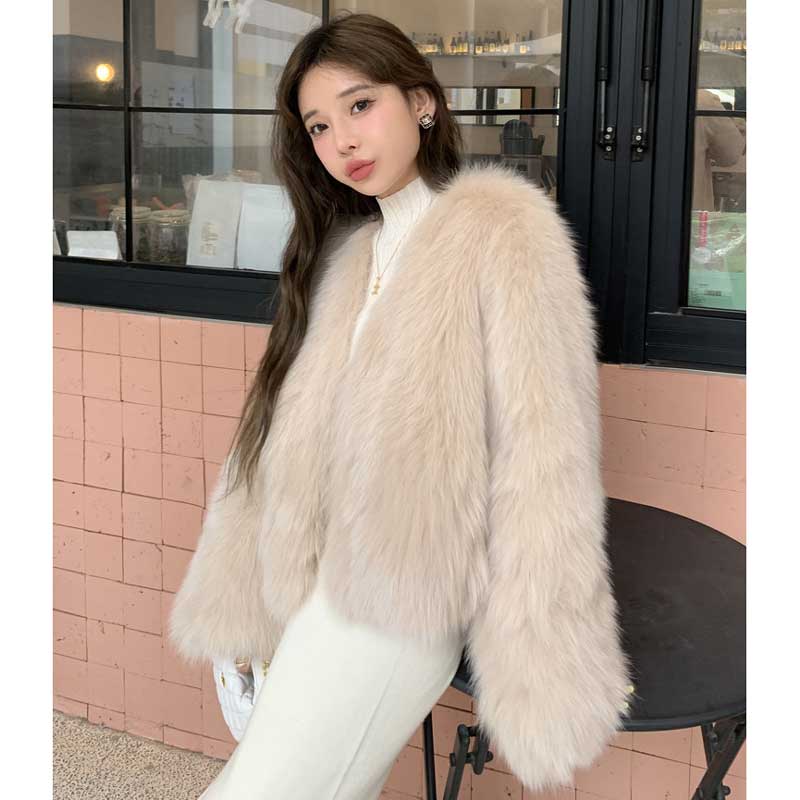 ロングシャギーショートコート(4colors)