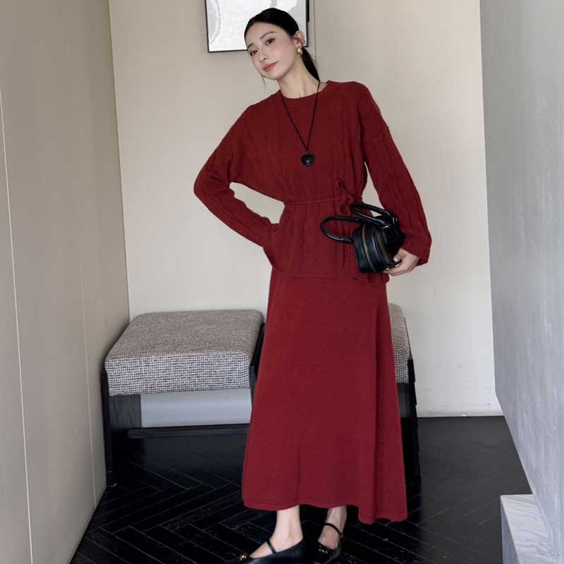 ケーブルニットセットアップ(7colors)