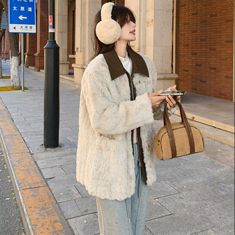 ブラウントリムファージャケット