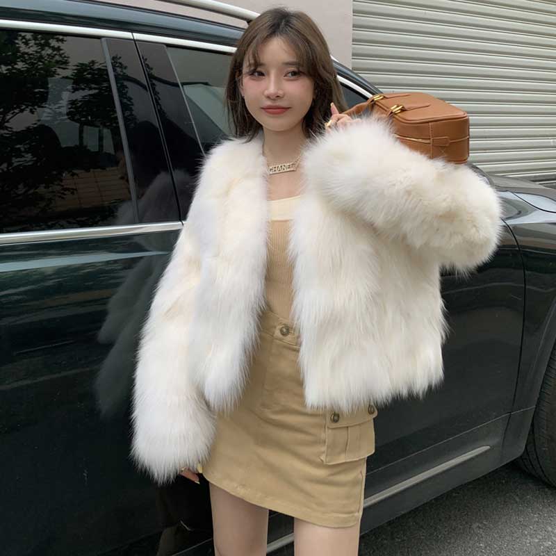 ロングシャギーショートコート(4colors)