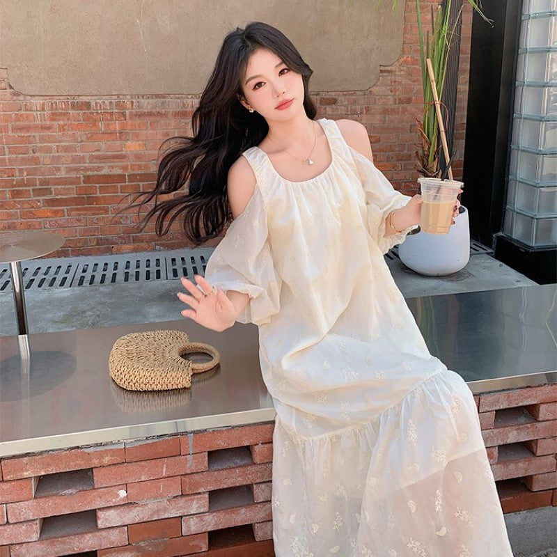 【即納】フレンチオフショルダーワンピース