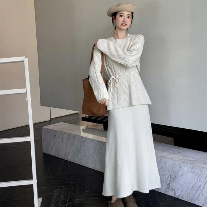 ケーブルニットセットアップ(7colors)