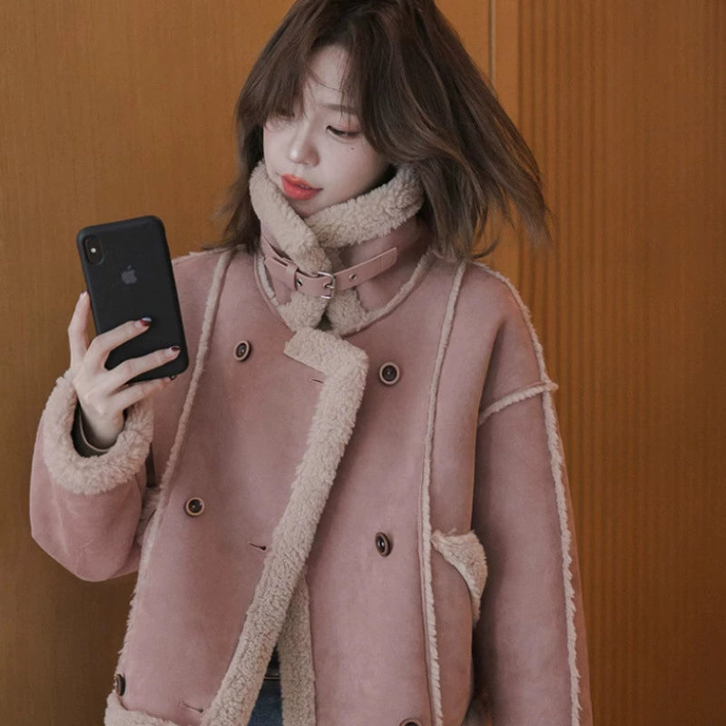 ムートンフライトジャケット