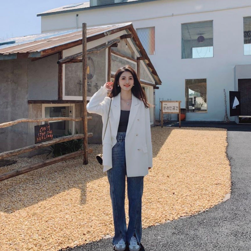 ダブルボタンテーラードジャケット