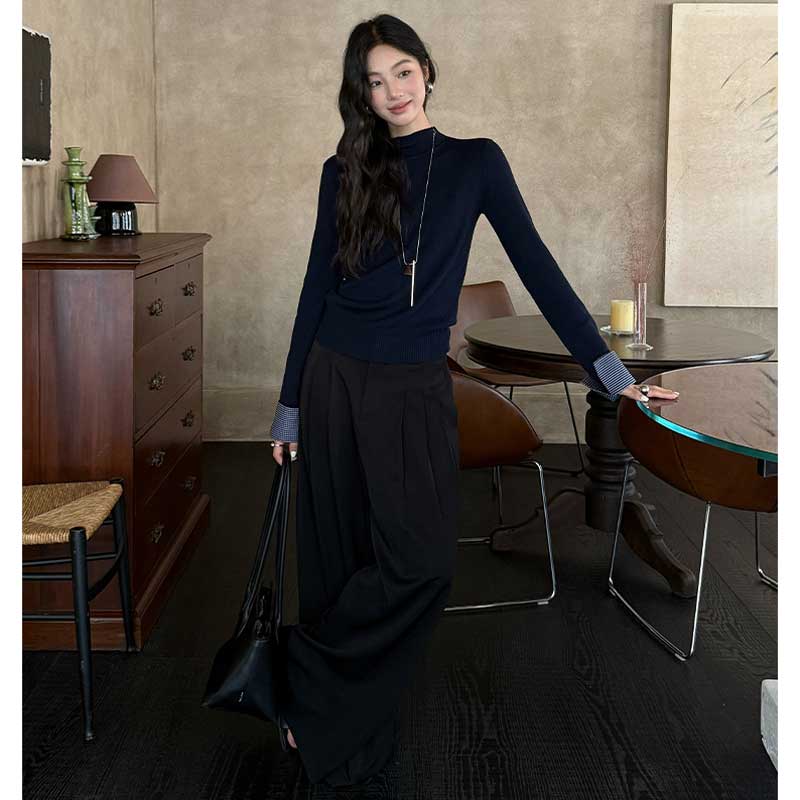 アクセントボタンカーディガン(4colors)