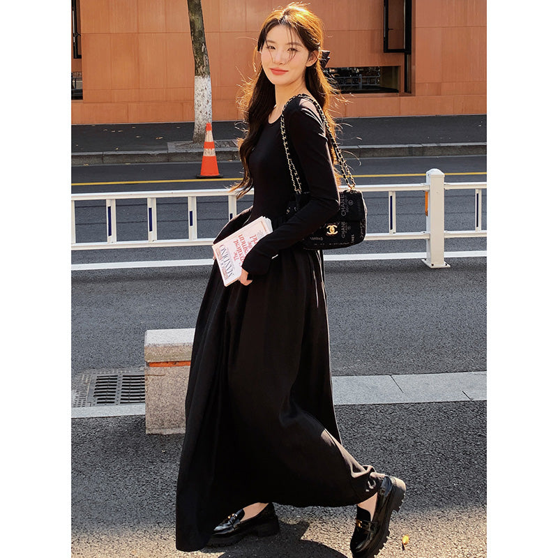 ブラックロングワンピース