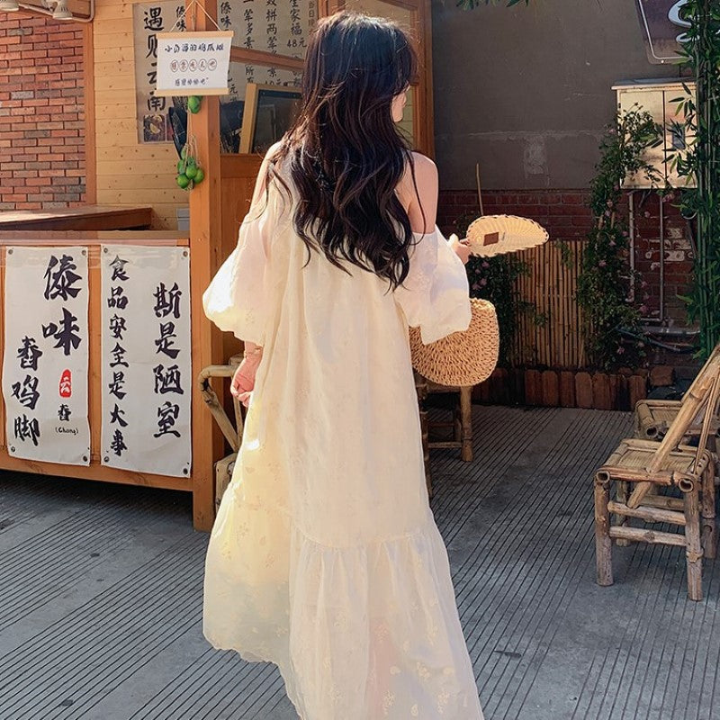 【即納】フレンチオフショルダーワンピース