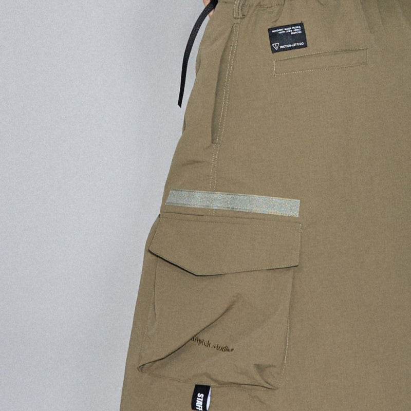 アシンメトリーワークスカート(2colors)