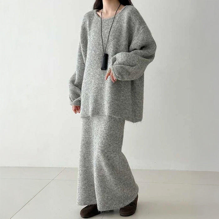 バックボタンニットセットアップ(2colors)