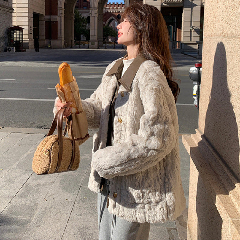 ブラウントリムファージャケット