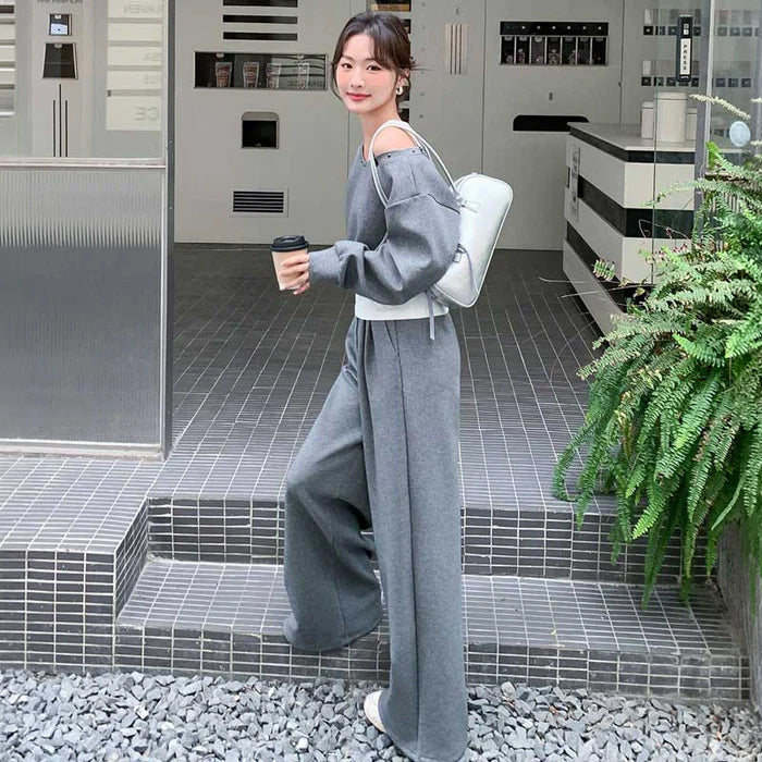 ルーズスウェットセットアップ