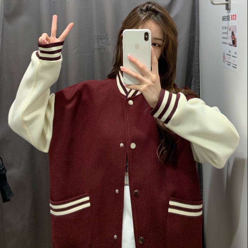 ビッグシルエットスタジアムジャンパー(3colors)