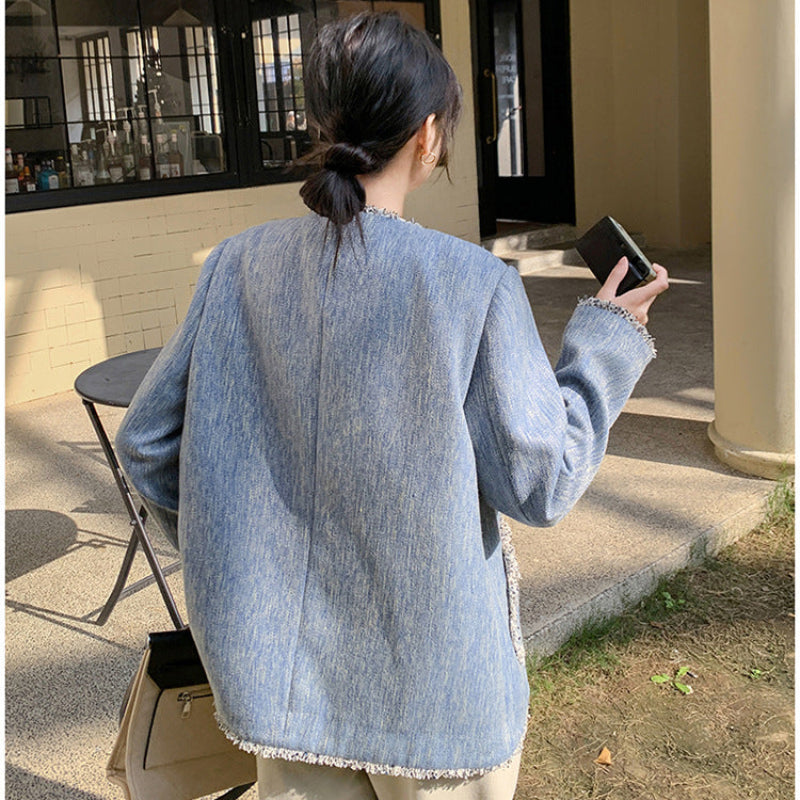 フリンジデザインブレザージャケット