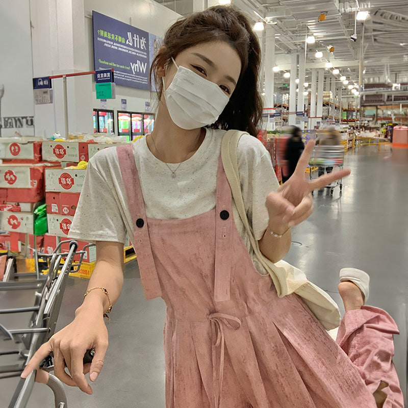 デニムオールインワン(2colors)
