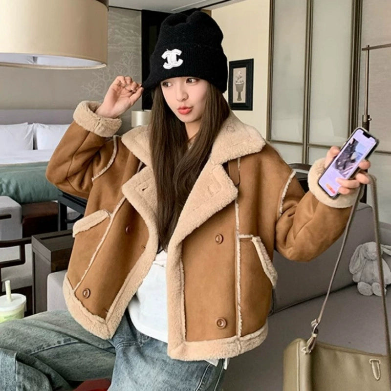 ムートンフライトジャケット