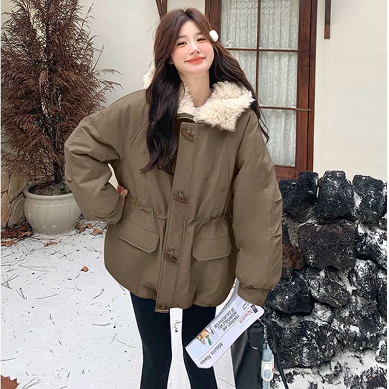 ボアフード中綿コート(3colors)