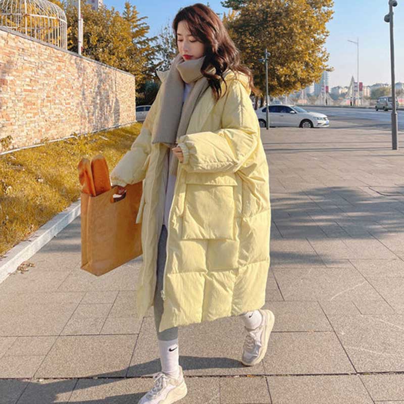 フード付きロングダウンコート(3colors)