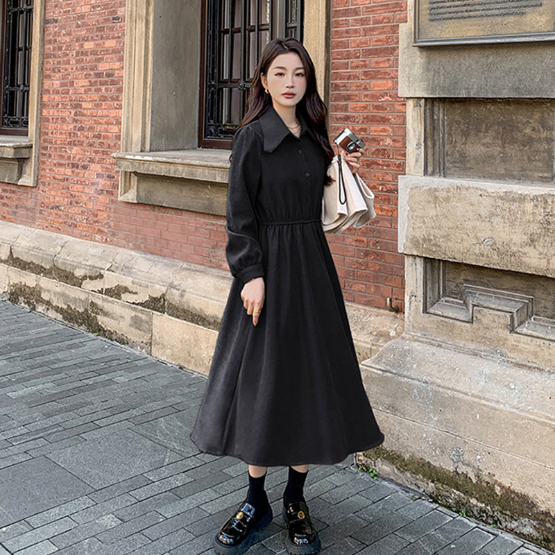 【即納】2WAYバイカラーベスト×ワンピースセット