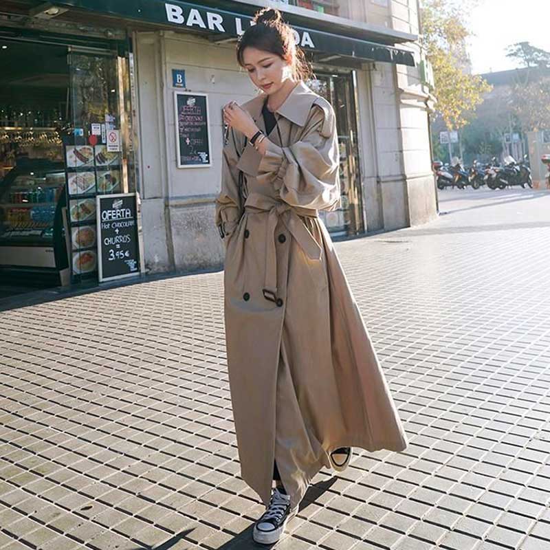 ビッグシルエットトレンチコート(3colors)