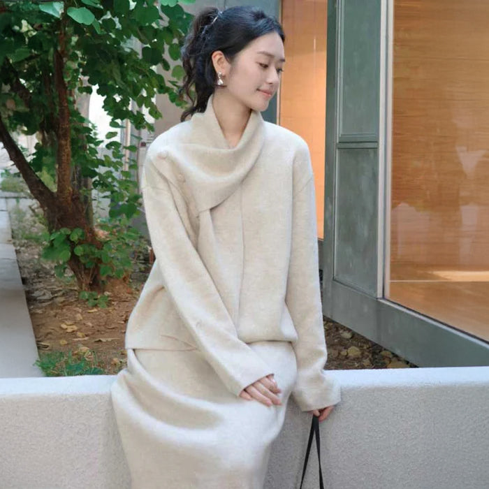 アシンメトリーカラーセットアップ