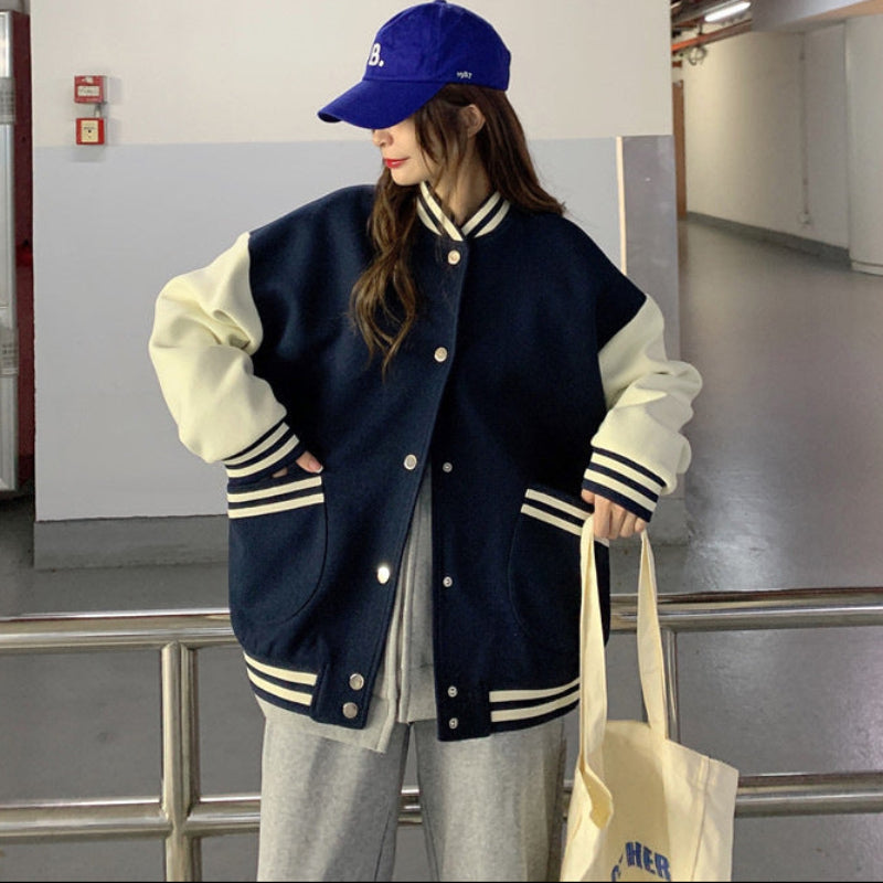 ビッグシルエットスタジアムジャンパー(3colors)