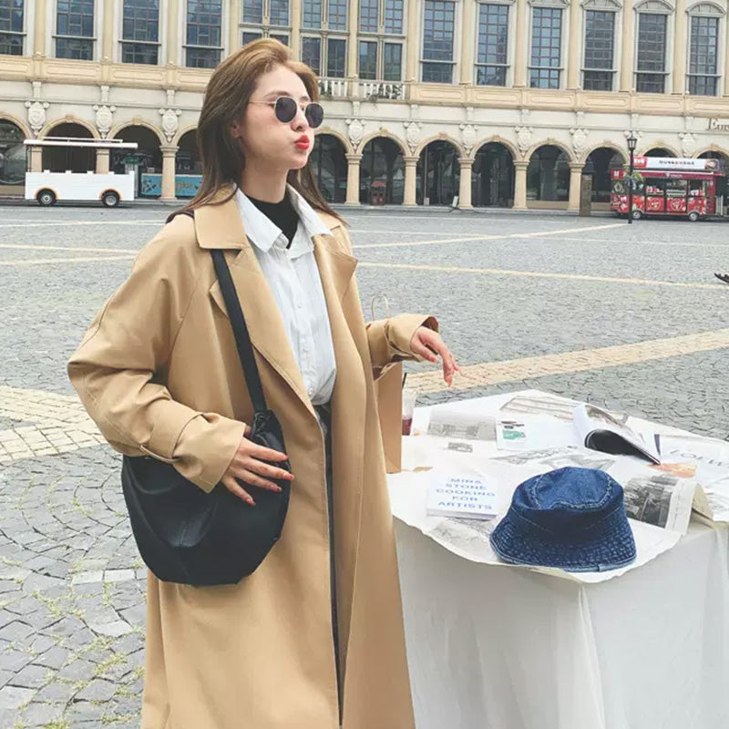 ロングトレンチコート2colors