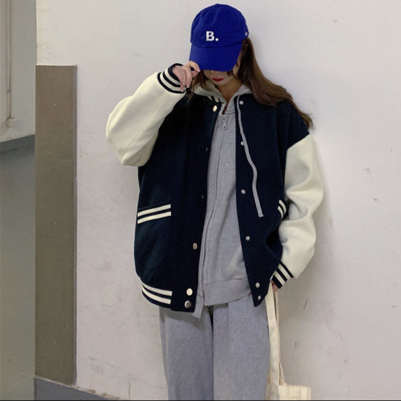 ビッグシルエットスタジアムジャンパー(3colors)