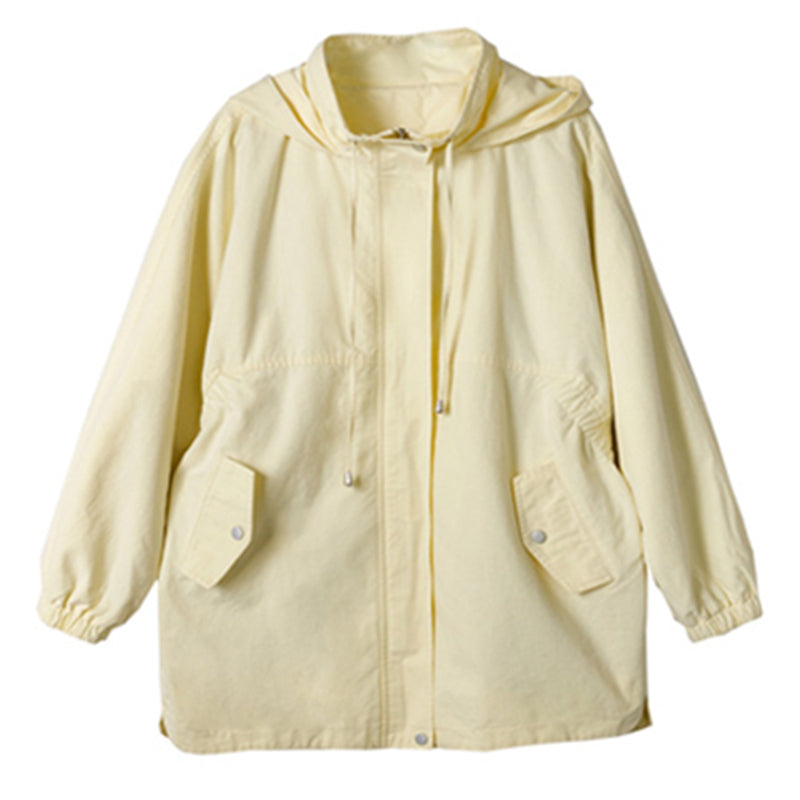 ミディ丈ライトマウンテンパーカー