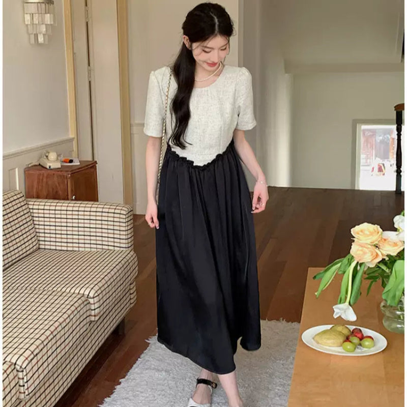 コントラスト切り替えワンピース