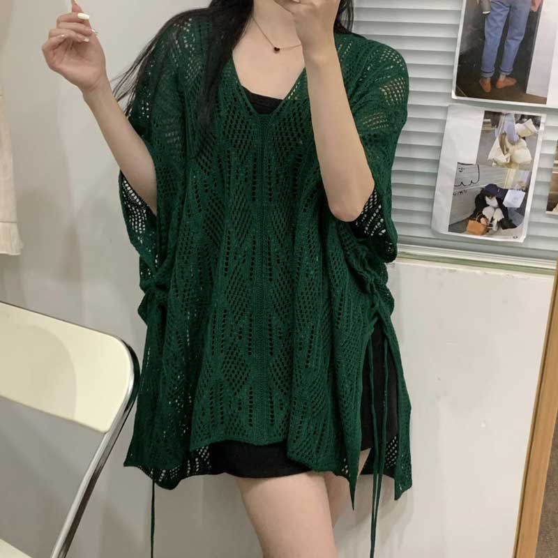 クロシェルーズニット(4colors)