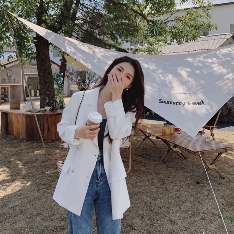 ダブルボタンテーラードジャケット