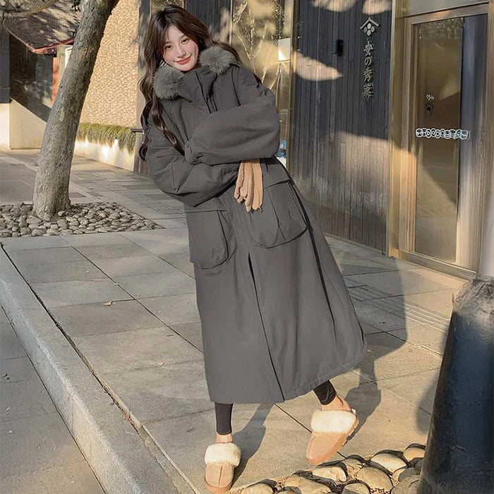 ボリュームモッズマキシコート(3colors)