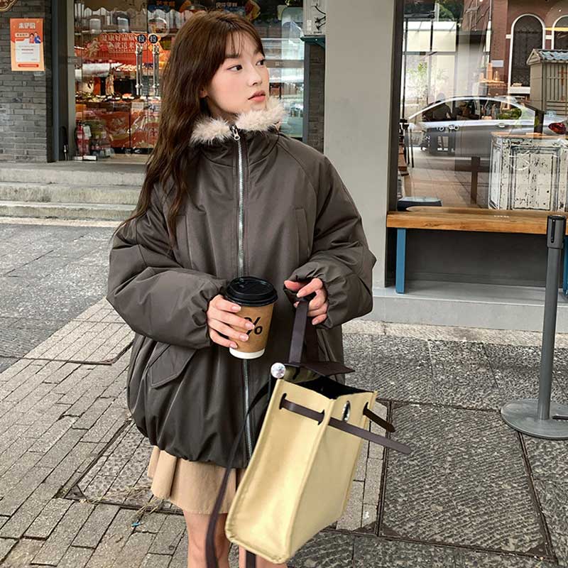 ファー裏パディングブルゾン(3colors)