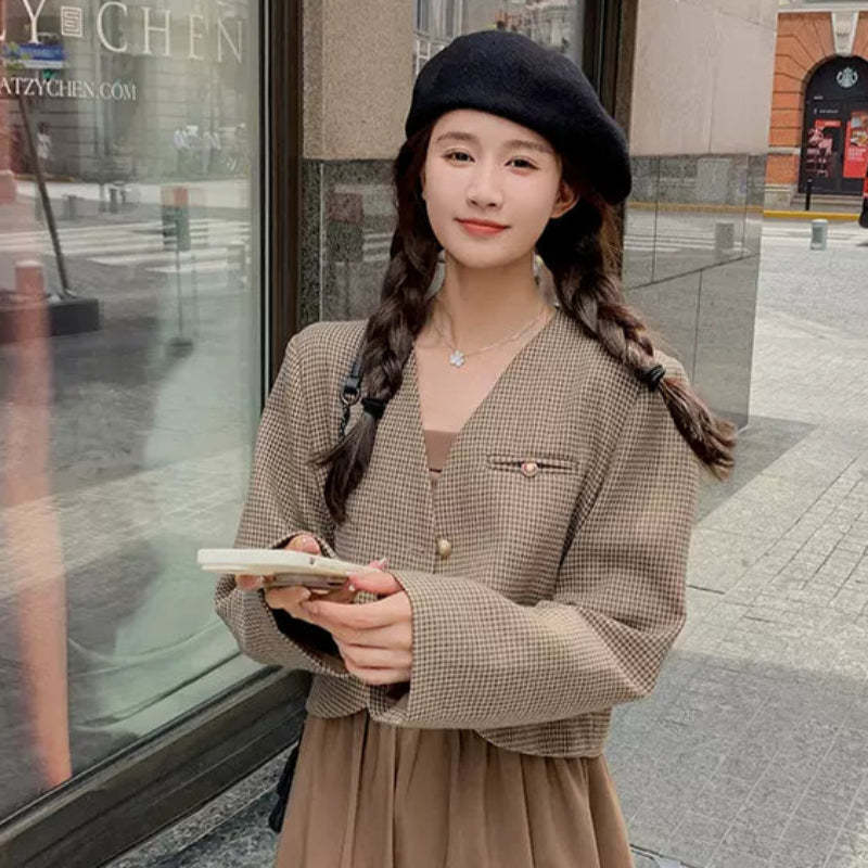 ボレロジャケット×キャミソールワンピースコーデセット