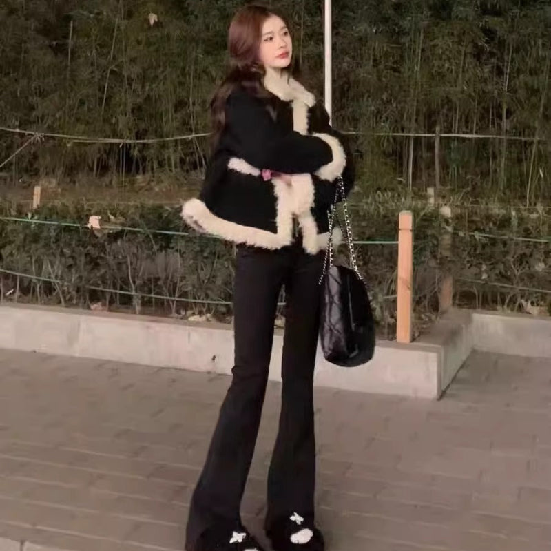 ムートンファーシアリングコート