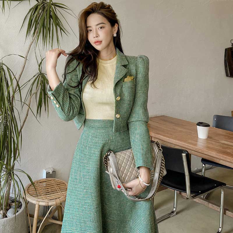 グリーンツイードセットアップ